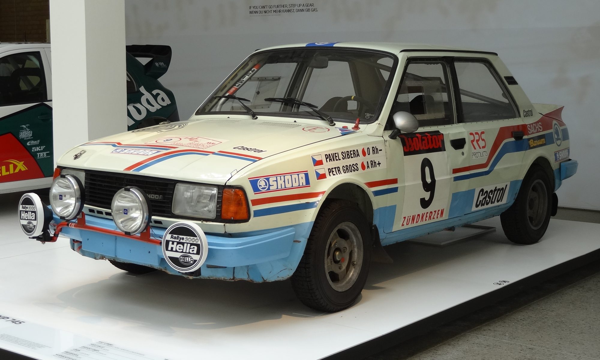 Historie rally aut Škoda